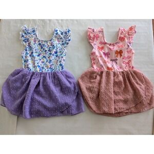 Girls Ballet Leotards LOT OF 2 , both Size 5Y